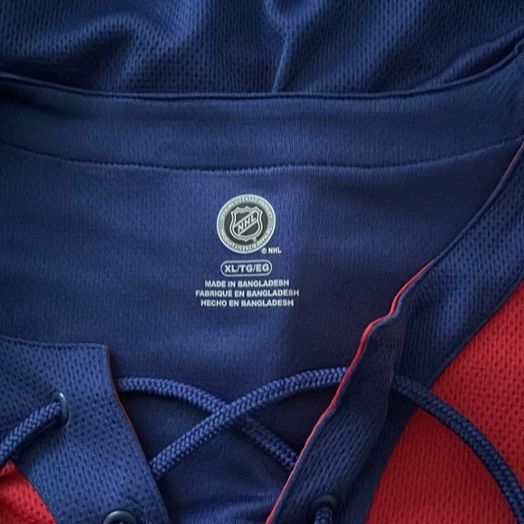 Women's Canadians 3/4-Sleeve Shirt by NHL Official Licensed Product Size XL - Picture 3 of 3